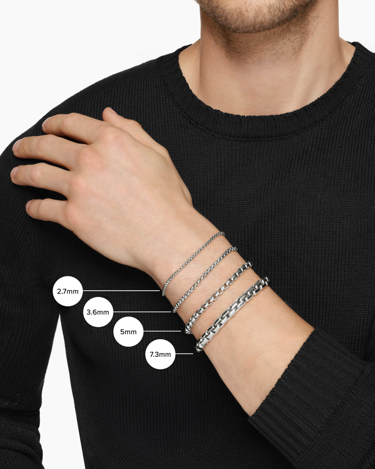 David Yurman Box Chain Bracelet David Yurman Men’s