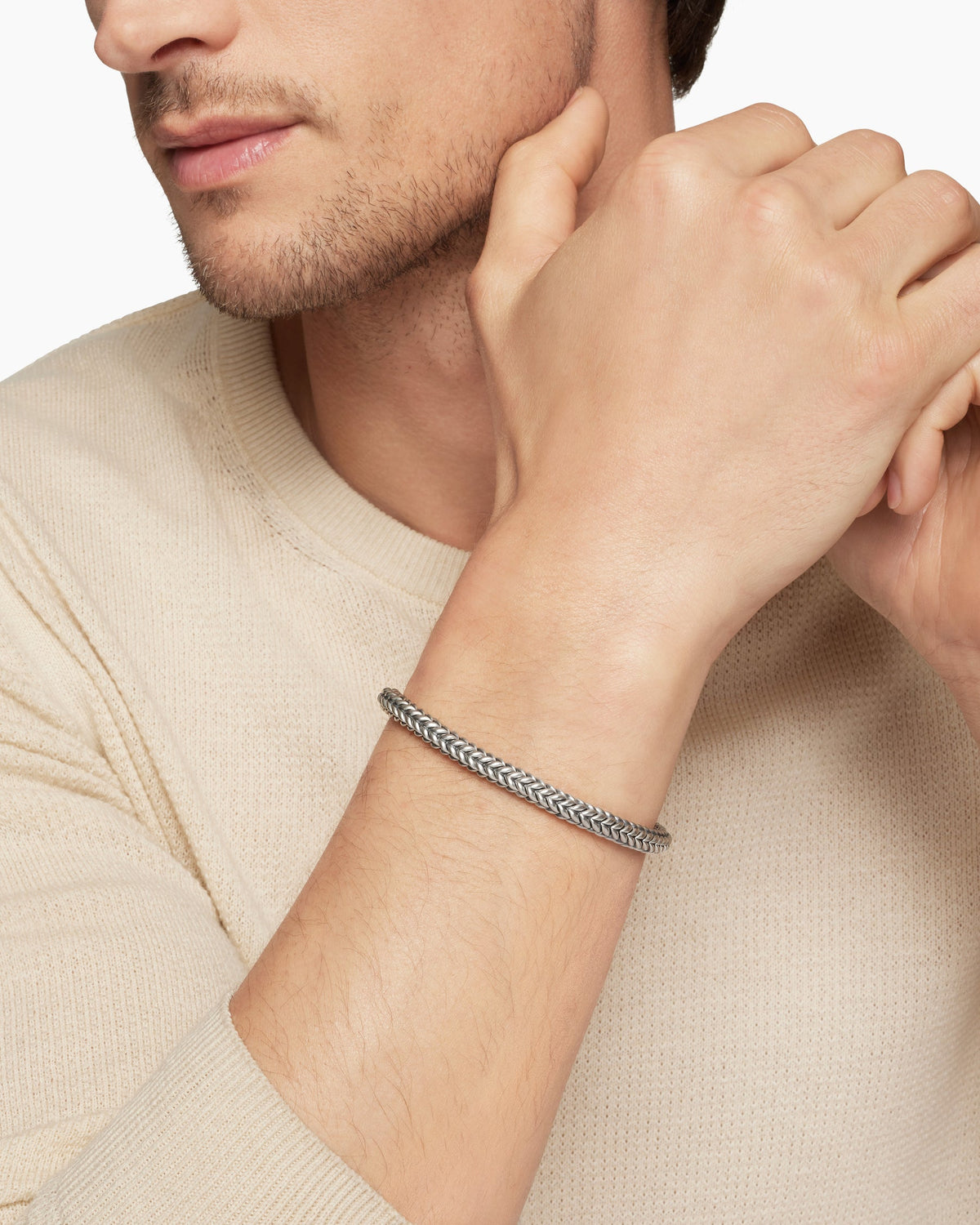 David Yurman Chevron Bead Bracelet David Yurman Men’s