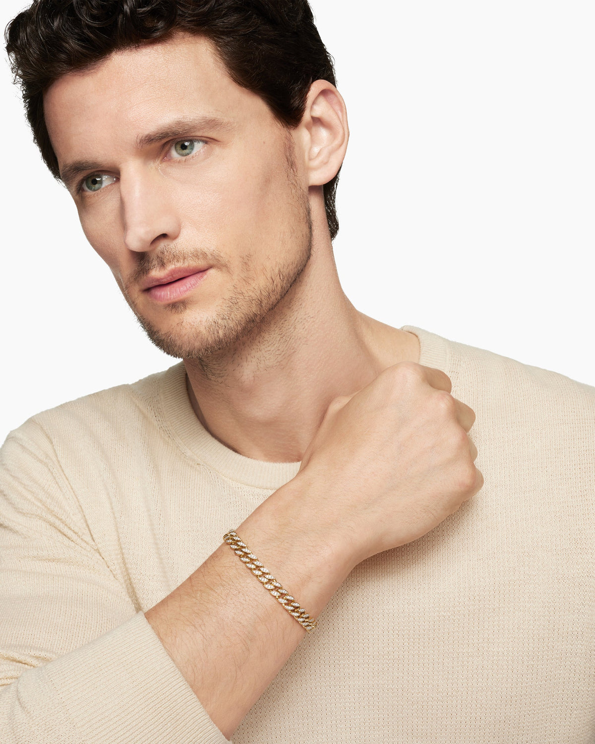David Yurman Curb Chain Bracelet David Yurman Men’s