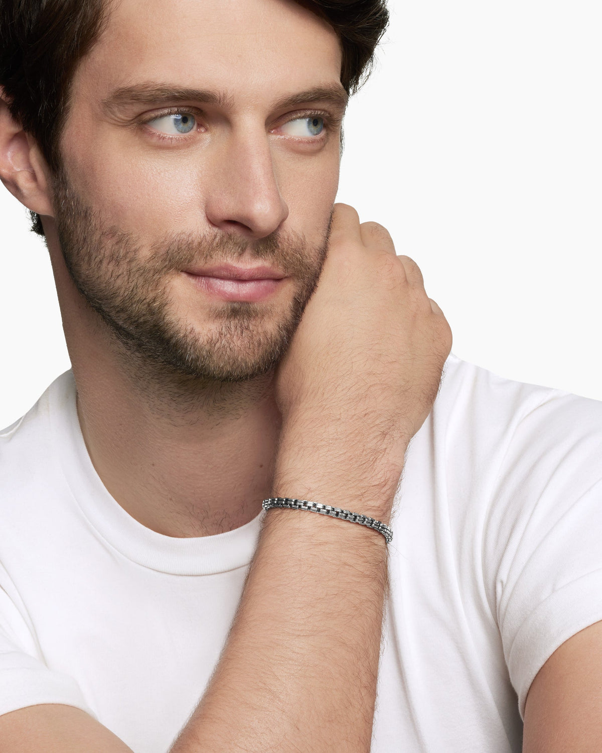 David Yurman Double Box Chain Bracelet David Yurman Men’s
