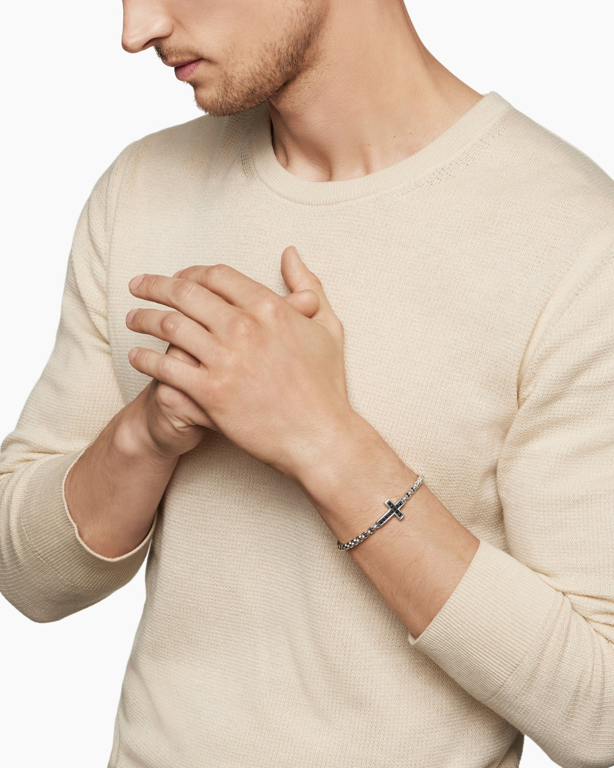 David Yurman Cross Station Bracelet David Yurman Men’s