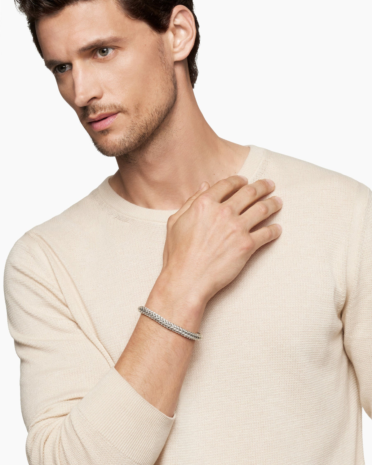 David Yurman Chevron Station Bracelet David Yurman Men’s