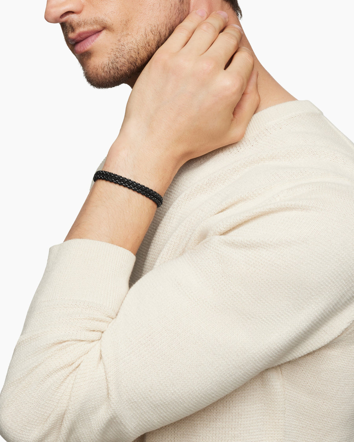 David Yurman Woven Box Chain Bracelet David Yurman Men’s