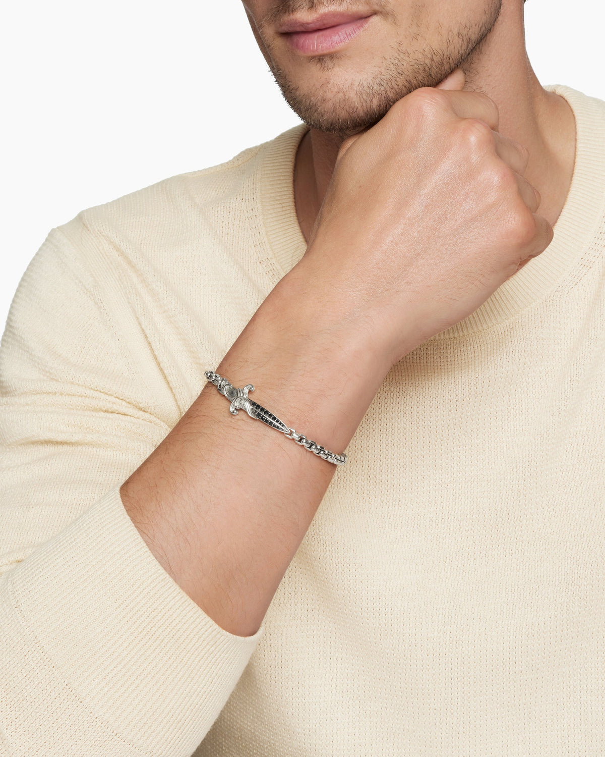 David Yurman Waves Dagger Bracelet David Yurman Men’s