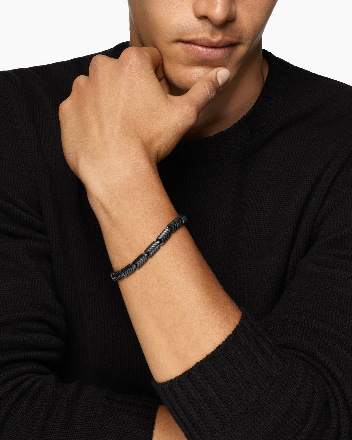 David Yurman Chevron Link Bracelet David Yurman Men’s