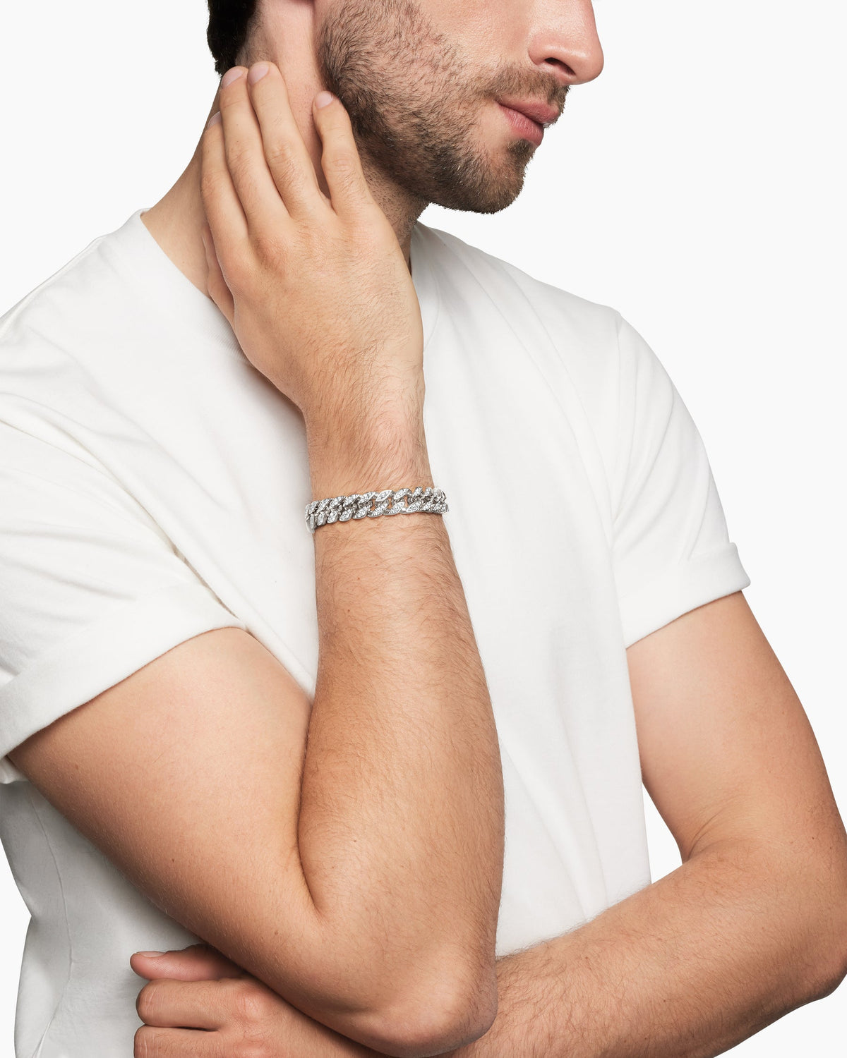David Yurman Curb Chain Bracelet David Yurman Men’s