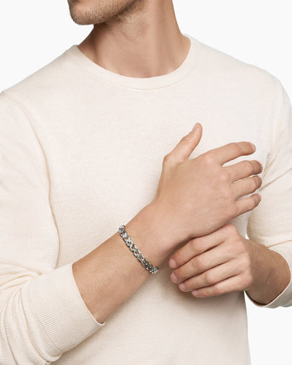 David Yurman Curb Chain Angular Link Bracelet David Yurman Men’s