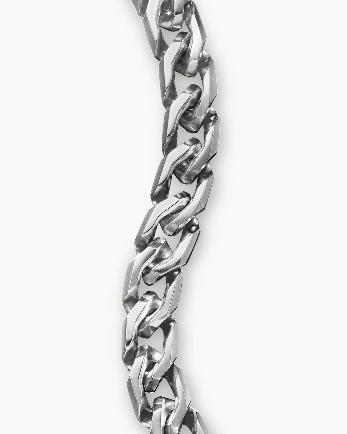 David Yurman Curb Chain Angular Link Bracelet David Yurman Men’s