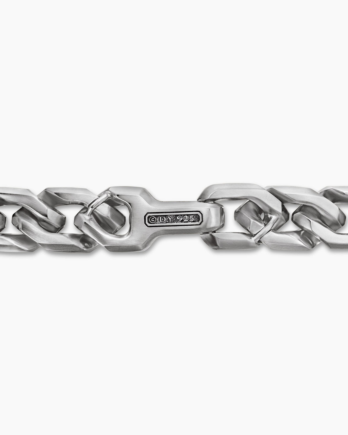 David Yurman Curb Chain Angular Link Bracelet David Yurman Men’s