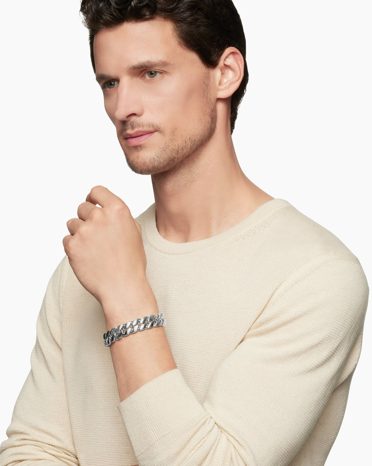 David Yurman Curb Chain Bracelet David Yurman Men’s