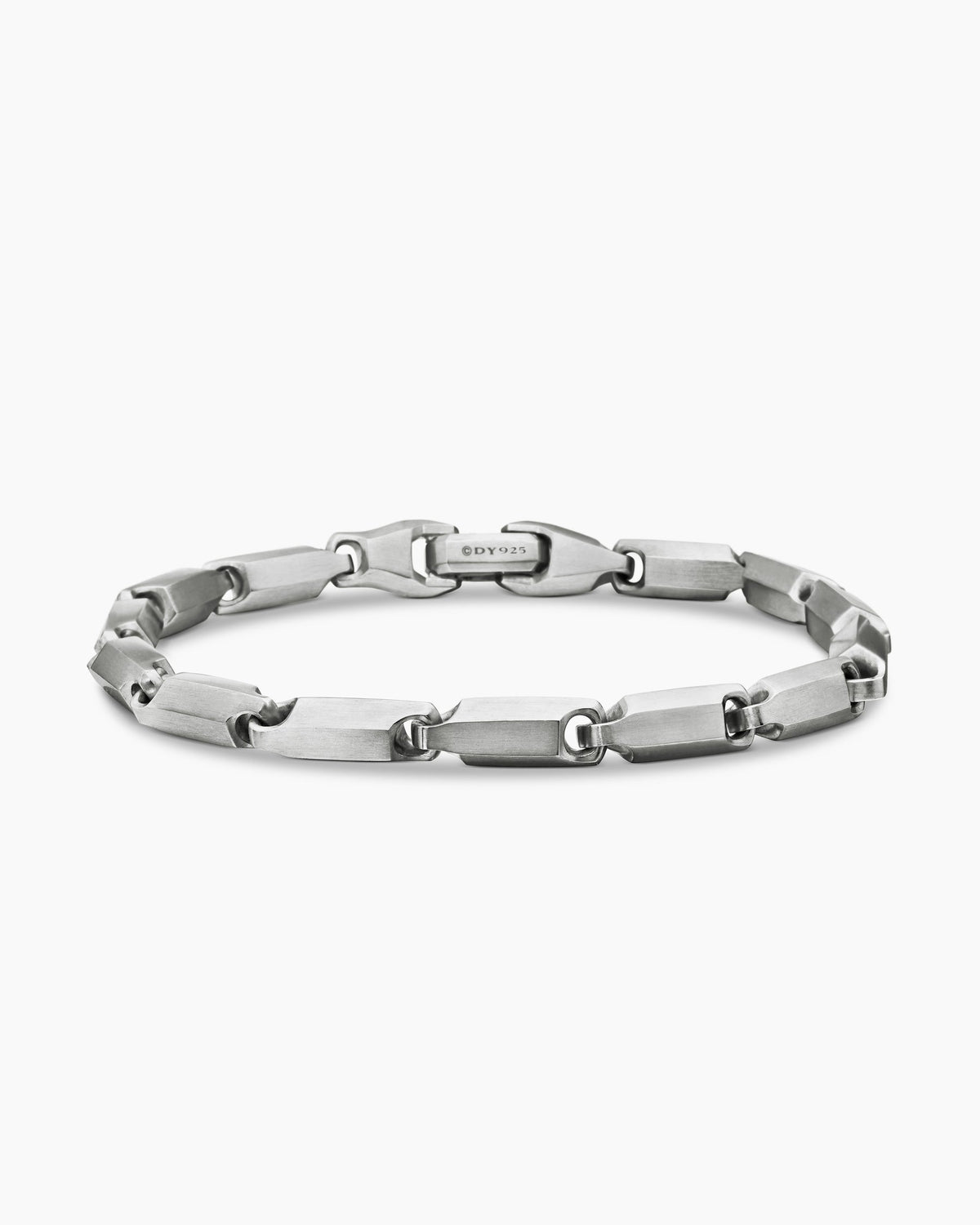 David Yurman Mens Streamline Link Bracelet in Sterling Silver, 6mm David Yurman Men’s