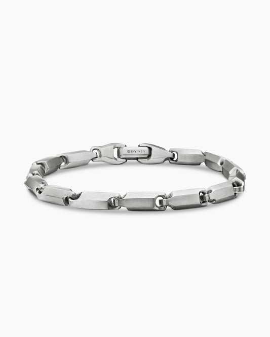 David Yurman Mens Streamline Link Bracelet in Sterling Silver, 6mm David Yurman Men’s
