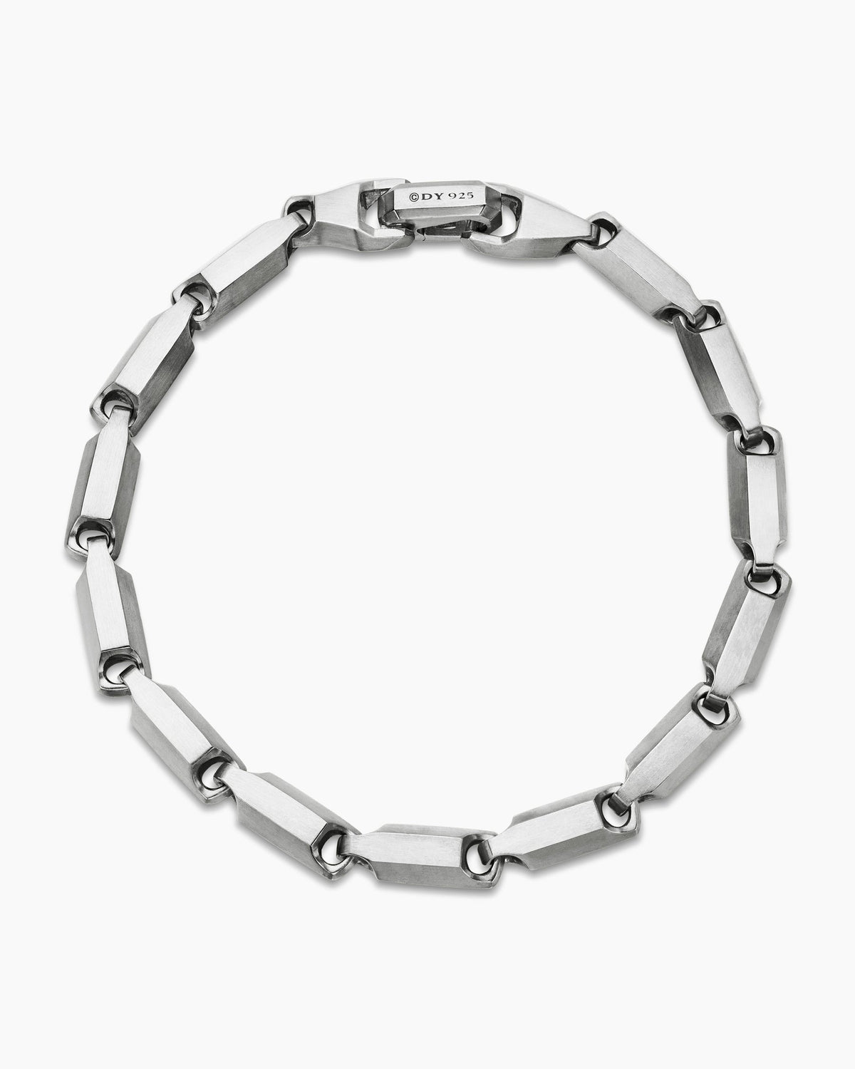 David Yurman Mens Streamline Link Bracelet in Sterling Silver, 6mm David Yurman Men’s