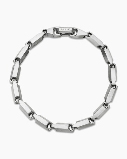 David Yurman Mens Streamline Link Bracelet in Sterling Silver, 6mm David Yurman Men’s