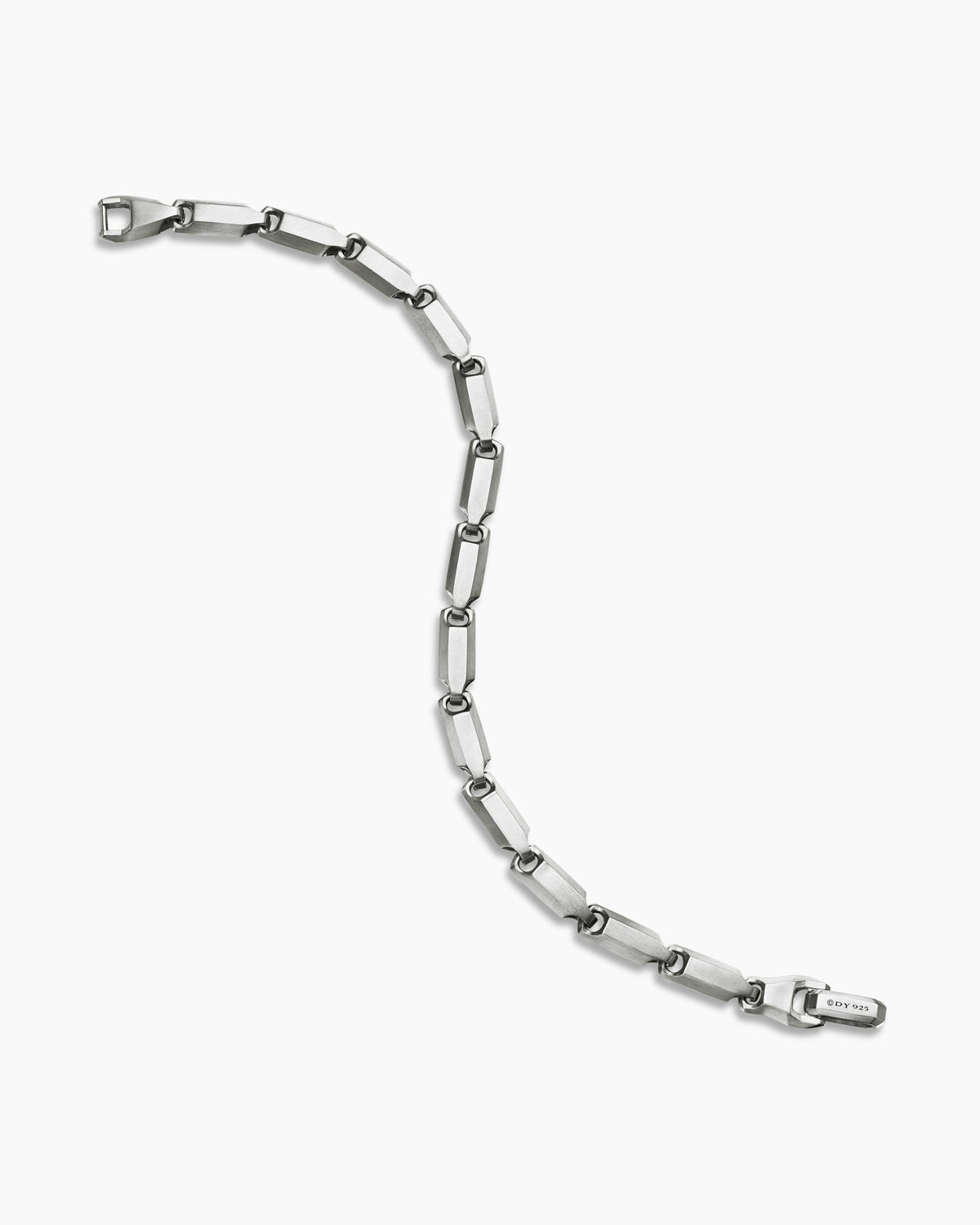 David Yurman Mens Streamline Link Bracelet in Sterling Silver, 6mm David Yurman Men’s