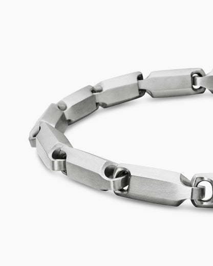 David Yurman Mens Streamline Link Bracelet in Sterling Silver, 6mm David Yurman Men’s