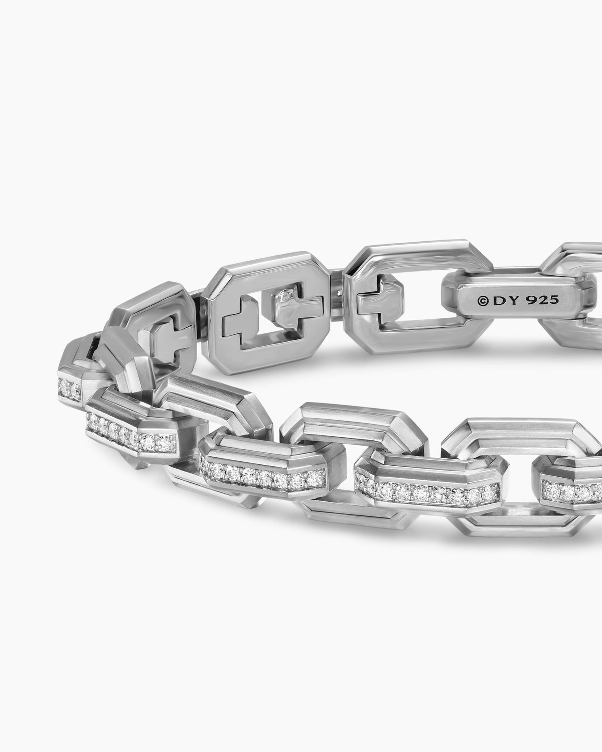 David Yurman Faceted Flat Link Bracelet David Yurman Men’s
