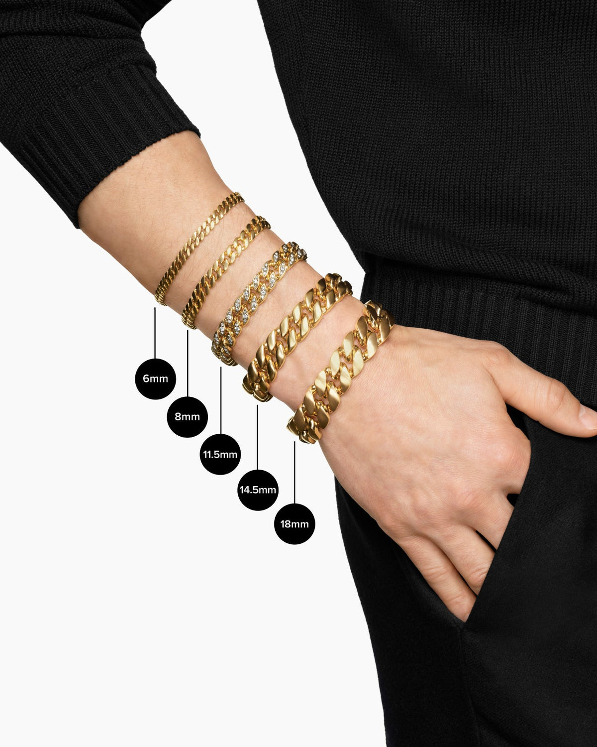 David Yurman Curb Chain Bracelet David Yurman Men’s