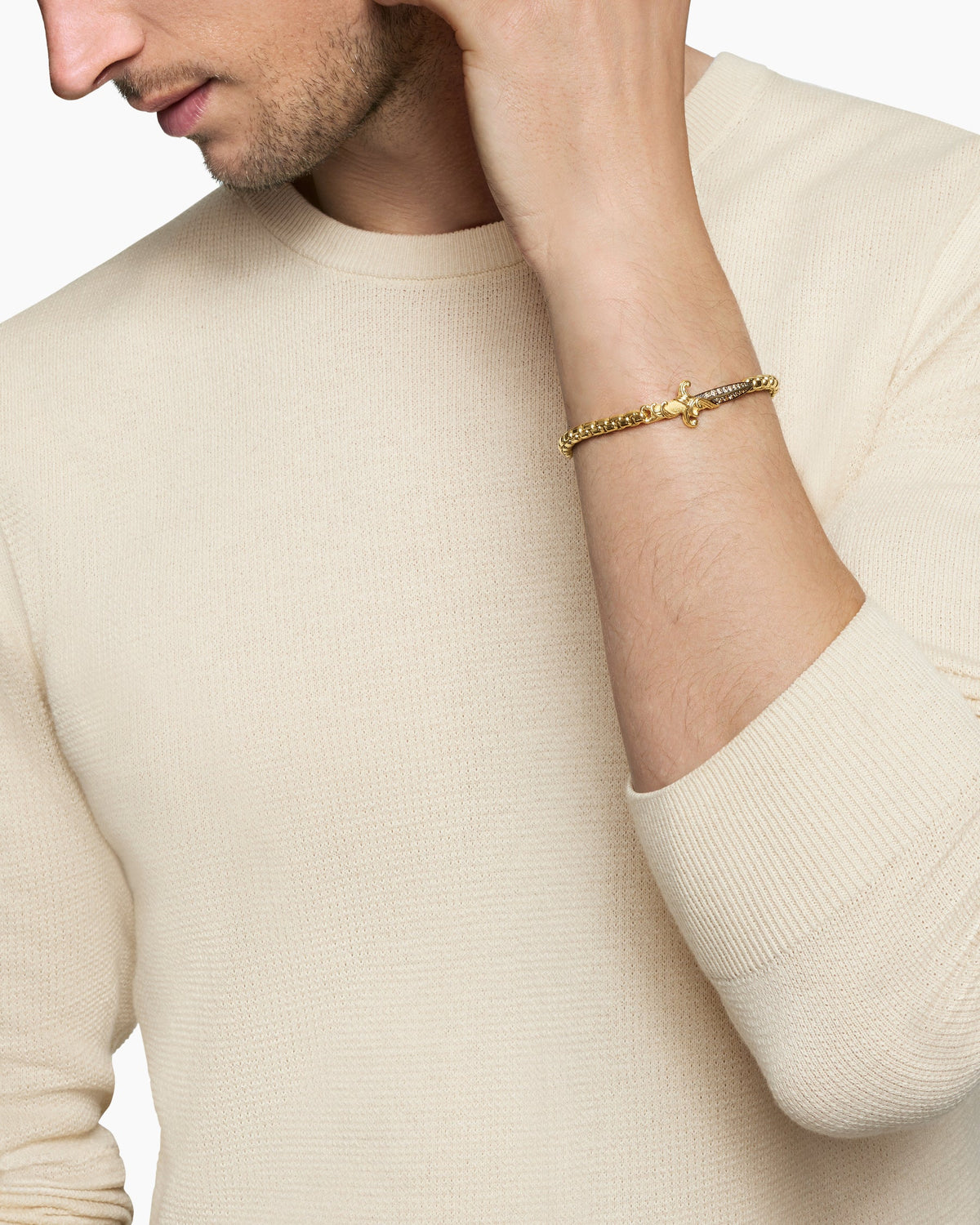 David Yurman Waves Dagger Bracelet David Yurman Men’s