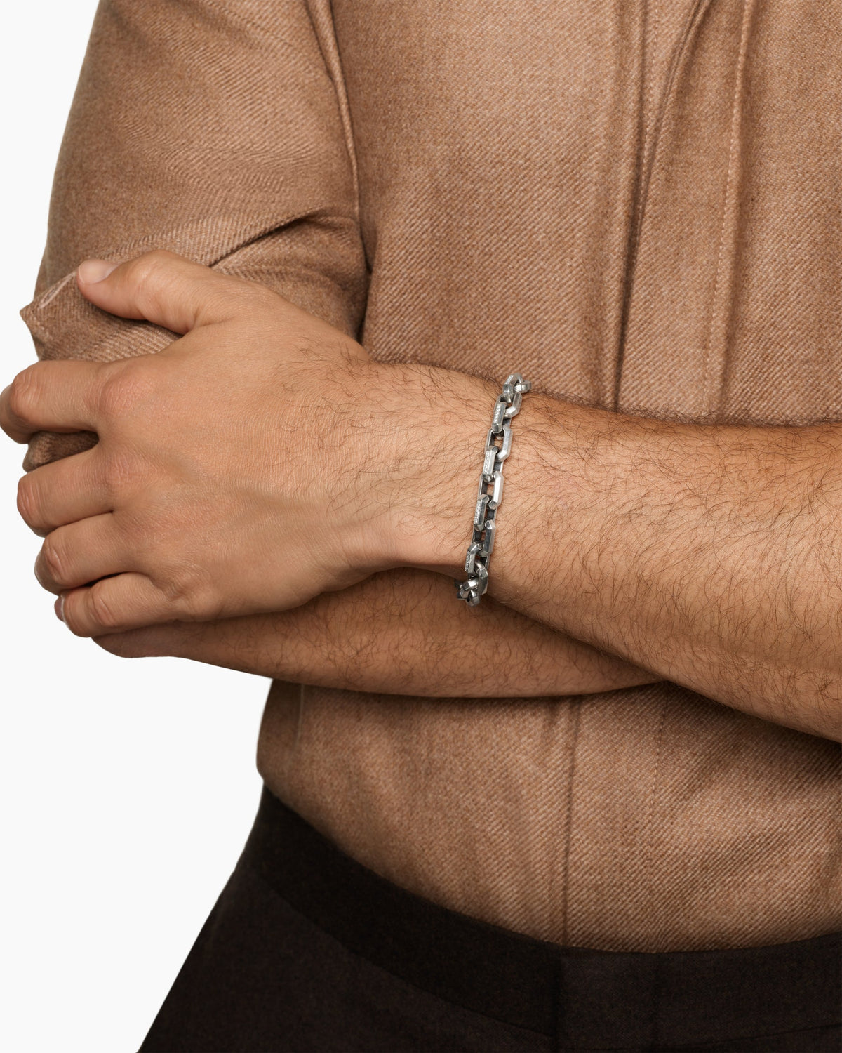 David Yurman Streamline Heirloom Chain Link Bracelet David Yurman Men’s