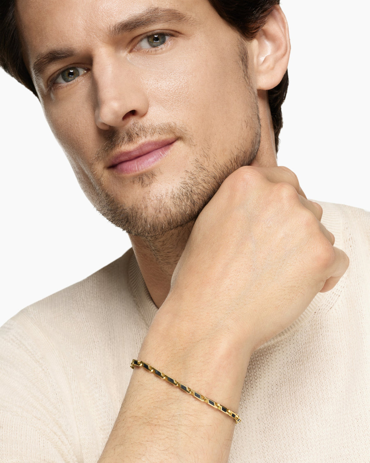 David Yurman Streamline Faceted Chain Bracelet David Yurman Men’s