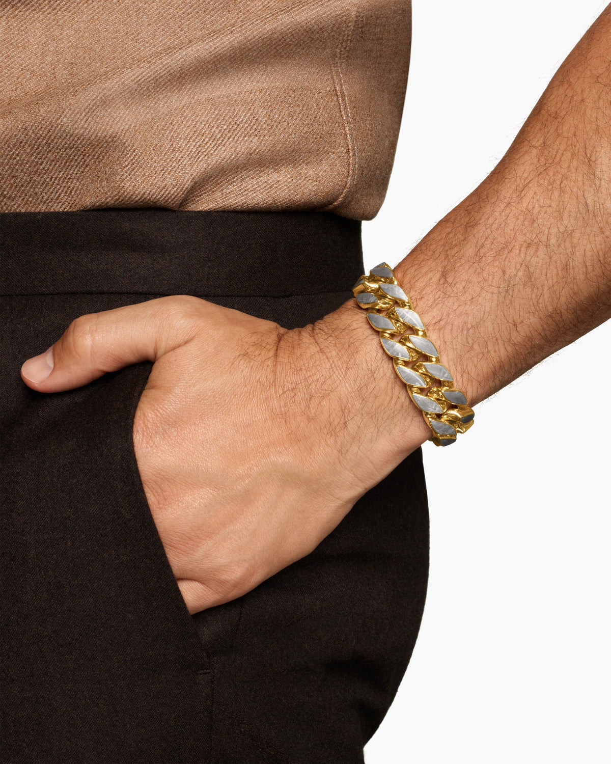 David Yurman Curb Chain Bracelet David Yurman Men’s