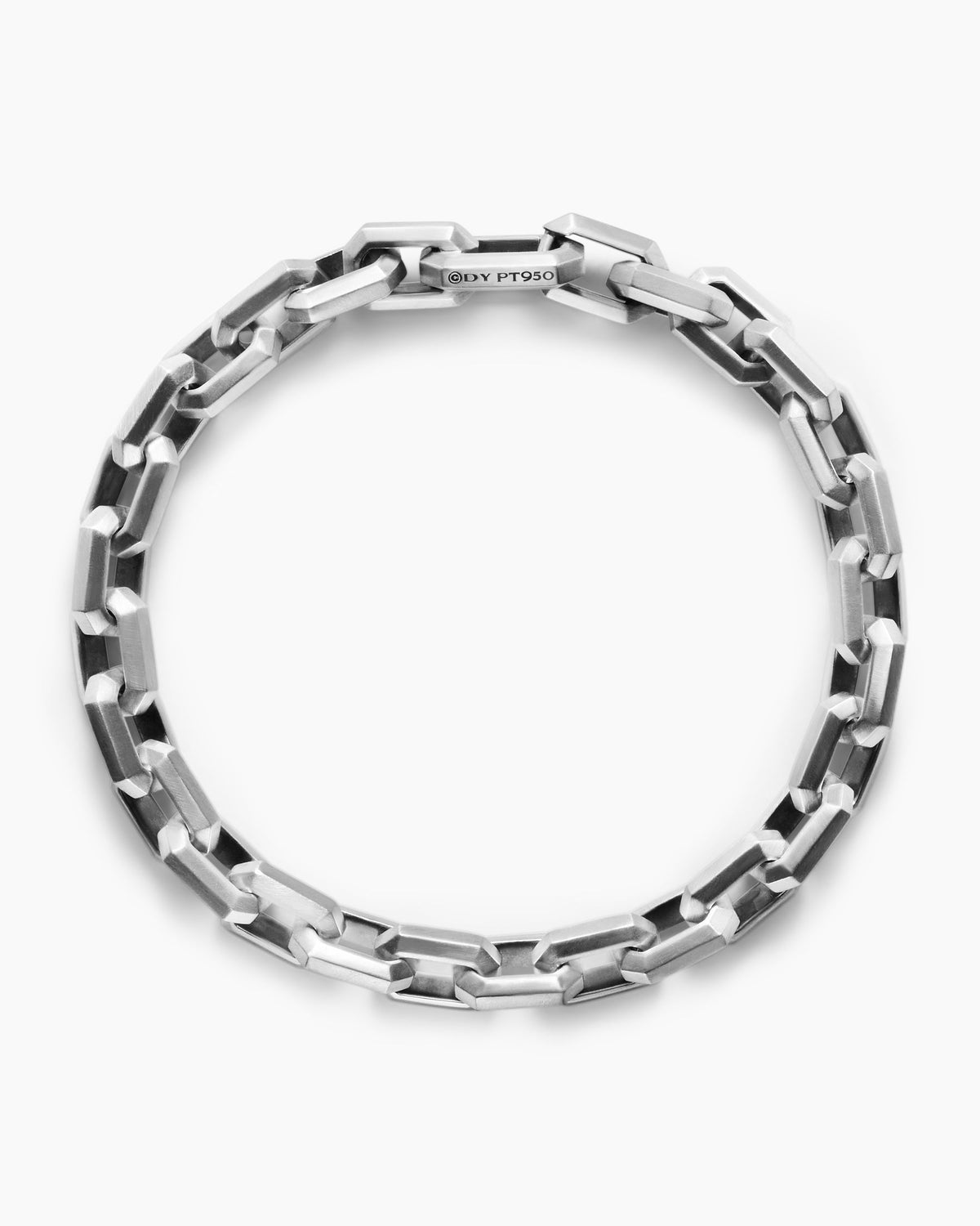 David Yurman Mens Streamline® Heirloom Chain Link Bracelet in Platinum, 7.5mm David Yurman Men’s