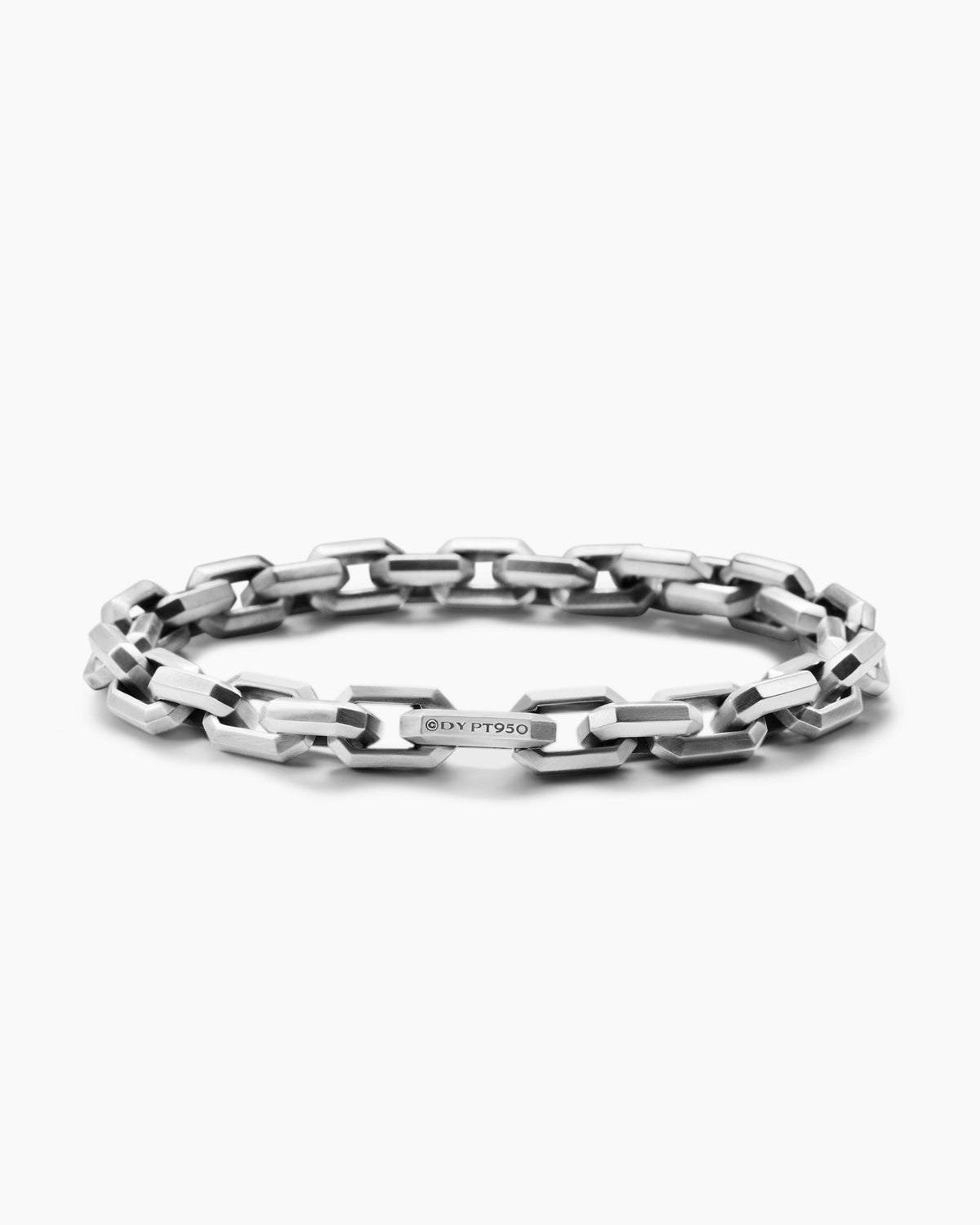 David Yurman Mens Streamline® Heirloom Chain Link Bracelet in Platinum, 7.5mm David Yurman Men’s