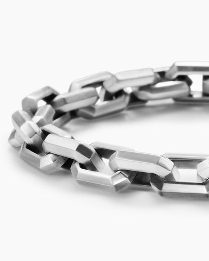 David Yurman Mens Streamline® Heirloom Chain Link Bracelet in Platinum, 7.5mm David Yurman Men’s