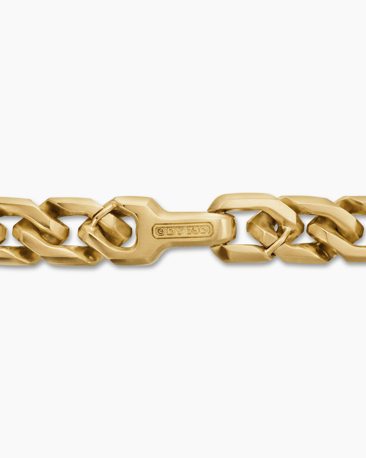 David Yurman Curb Chain Angular Link Bracelet David Yurman Men’s