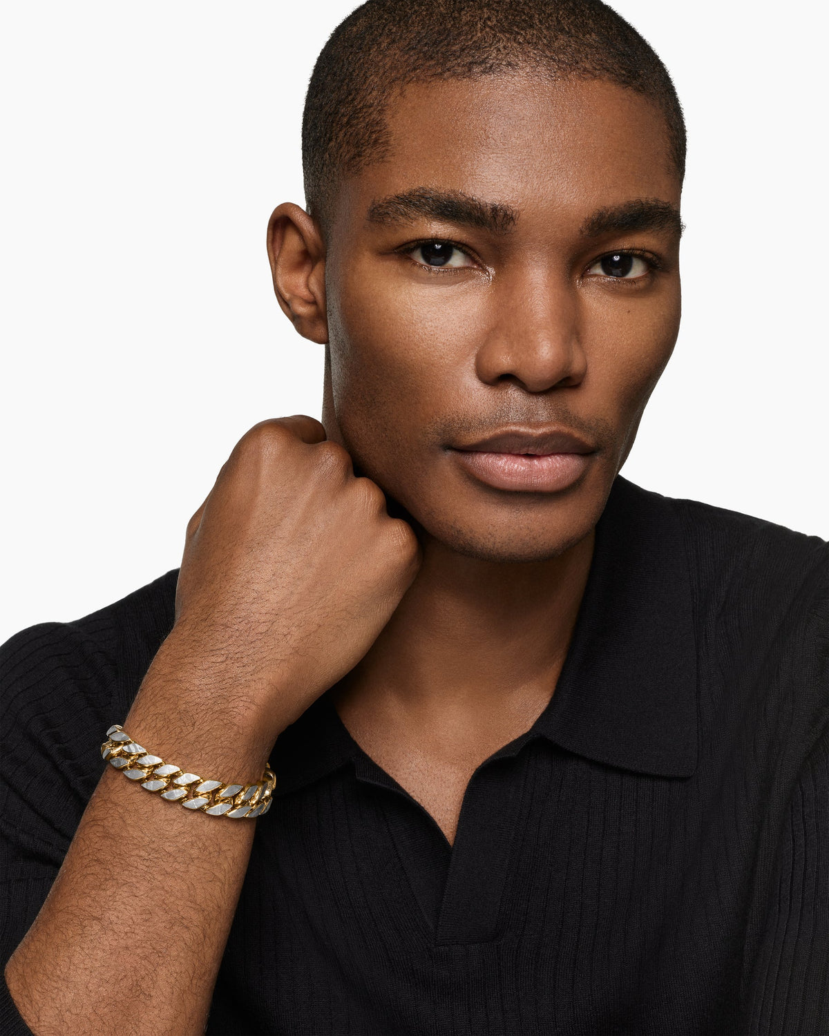 David Yurman Curb Chain Bracelet David Yurman Men’s