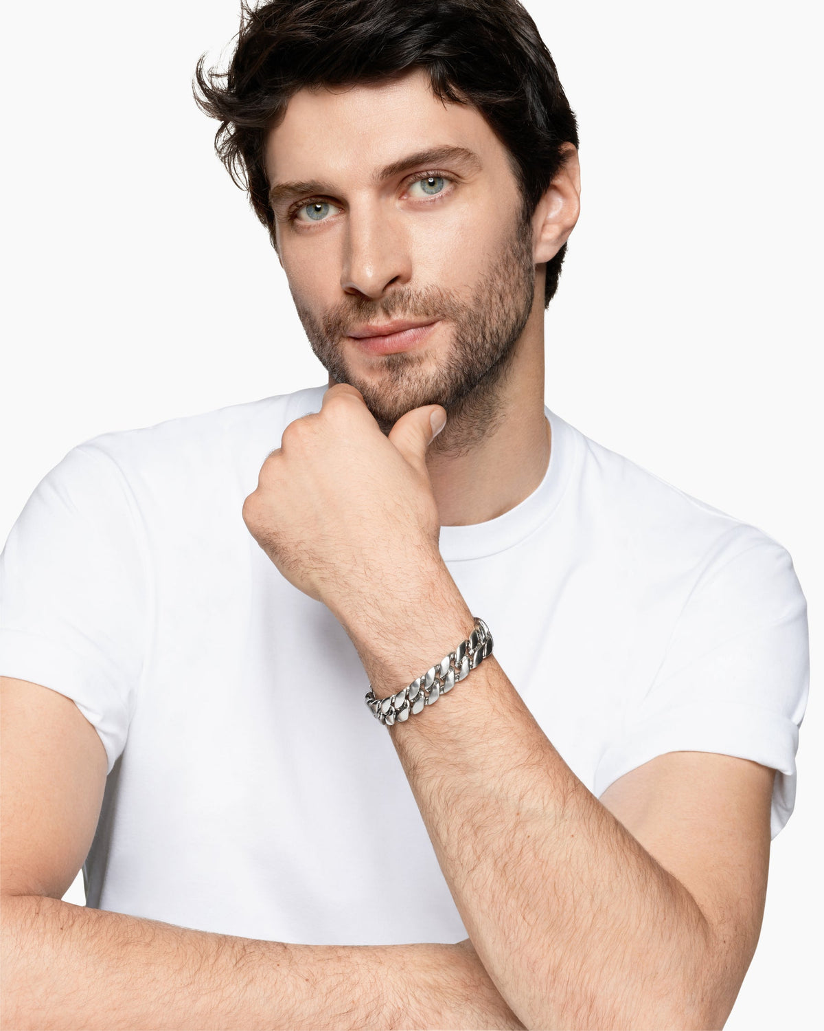 David Yurman Curb Chain Bracelet David Yurman Men’s