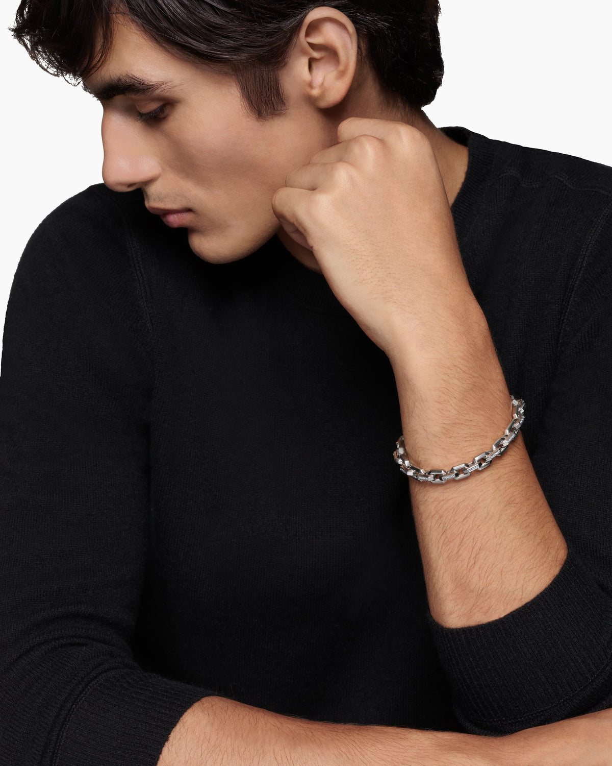 David Yurman Streamline Heirloom Chain Link Bracelet David Yurman Men’s