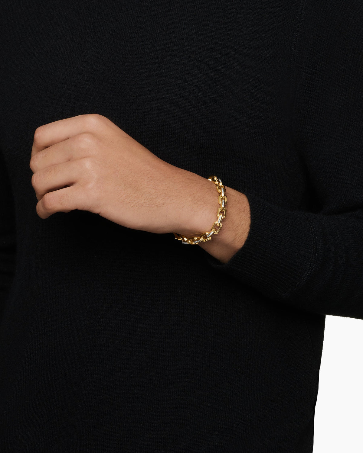 David Yurman Streamline Heirloom Chain Link Bracelet David Yurman Men’s