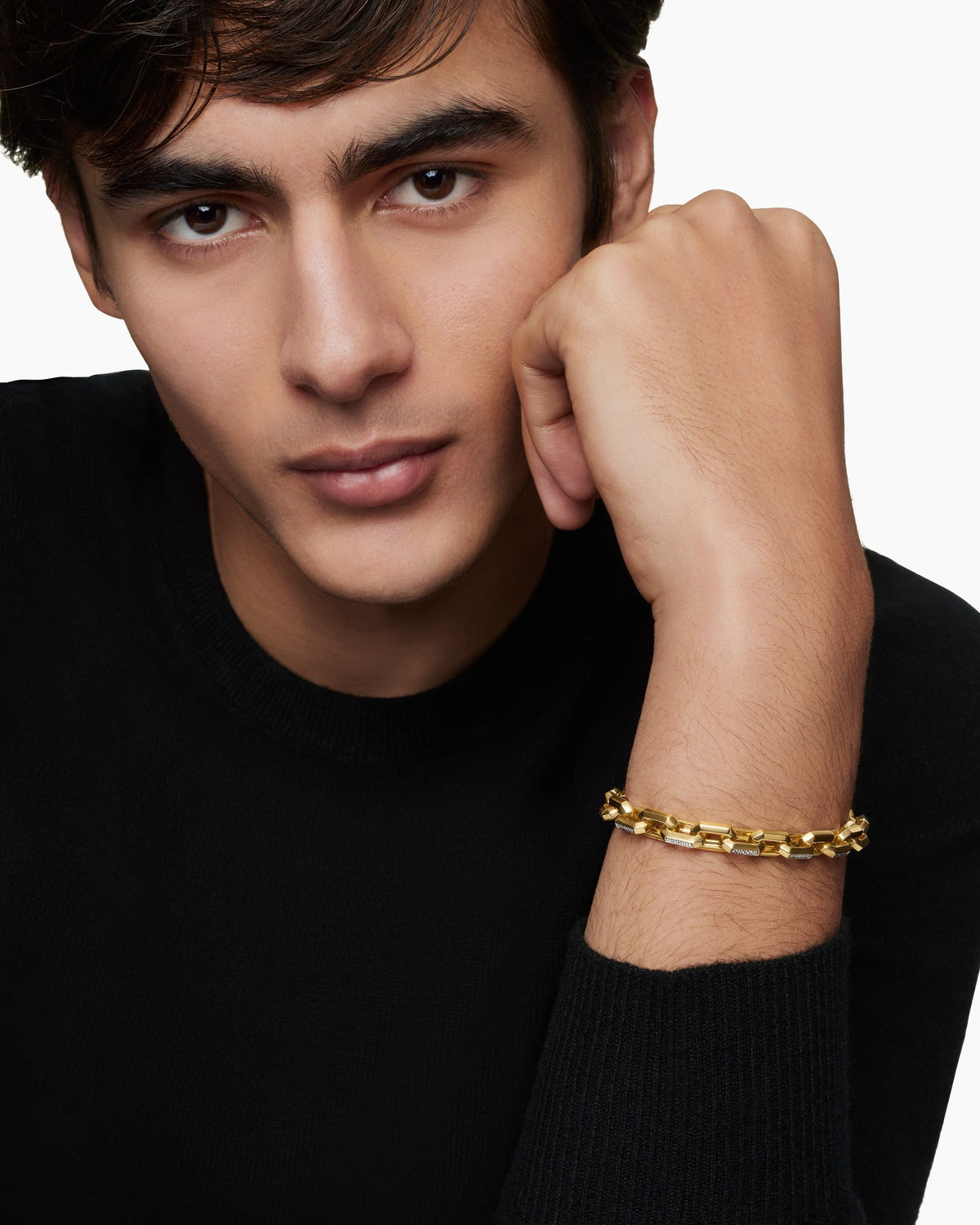 David Yurman Streamline Heirloom Chain Link Bracelet David Yurman Men’s