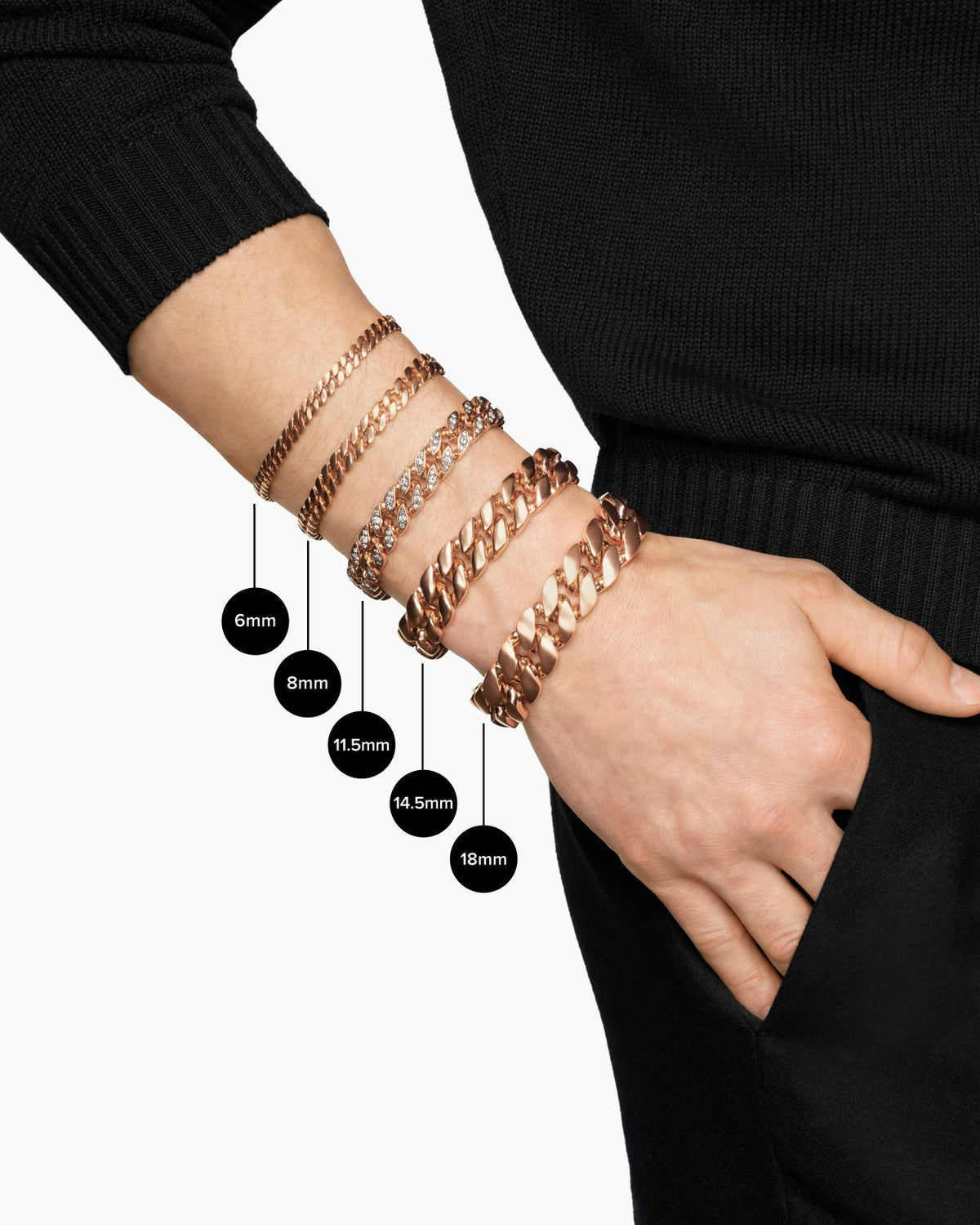 David Yurman Curb Chain Bracelet David Yurman Men’s