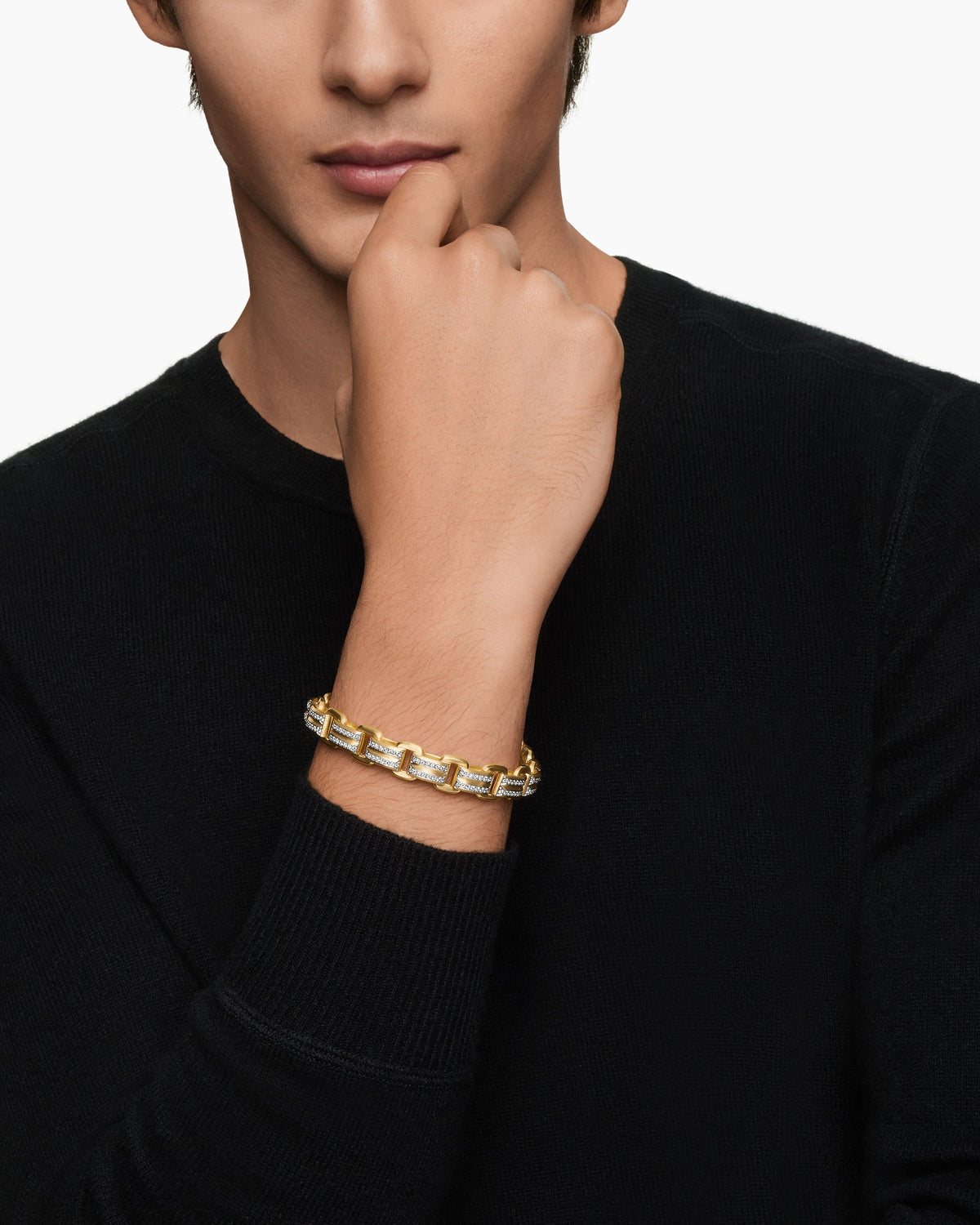 David Yurman Streamline Link Bracelet David Yurman Men’s