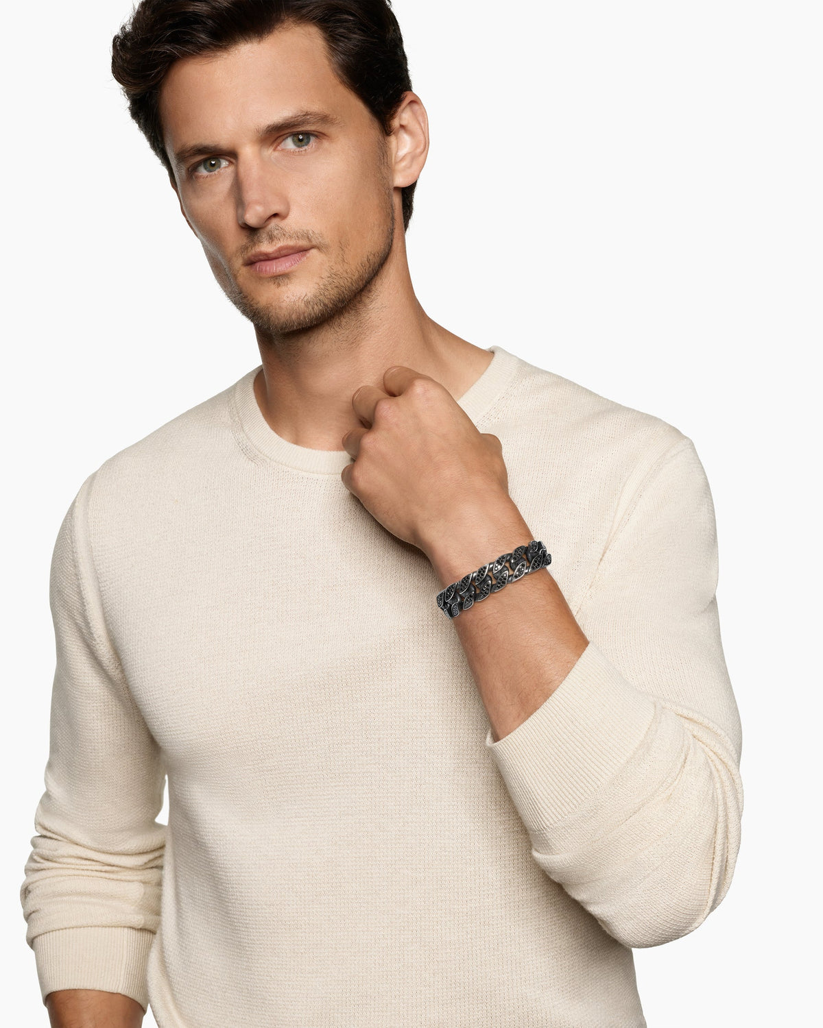 David Yurman Curb Chain Bracelet David Yurman Men’s