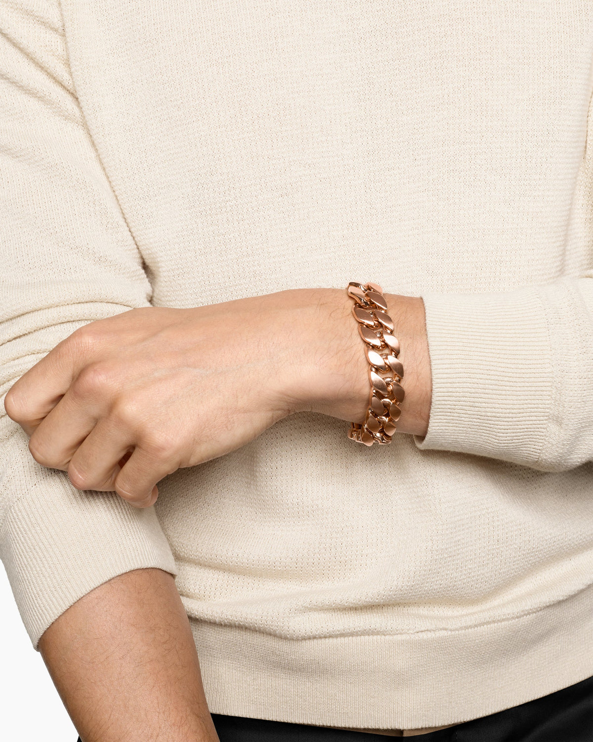 David Yurman Curb Chain Bracelet David Yurman Men’s