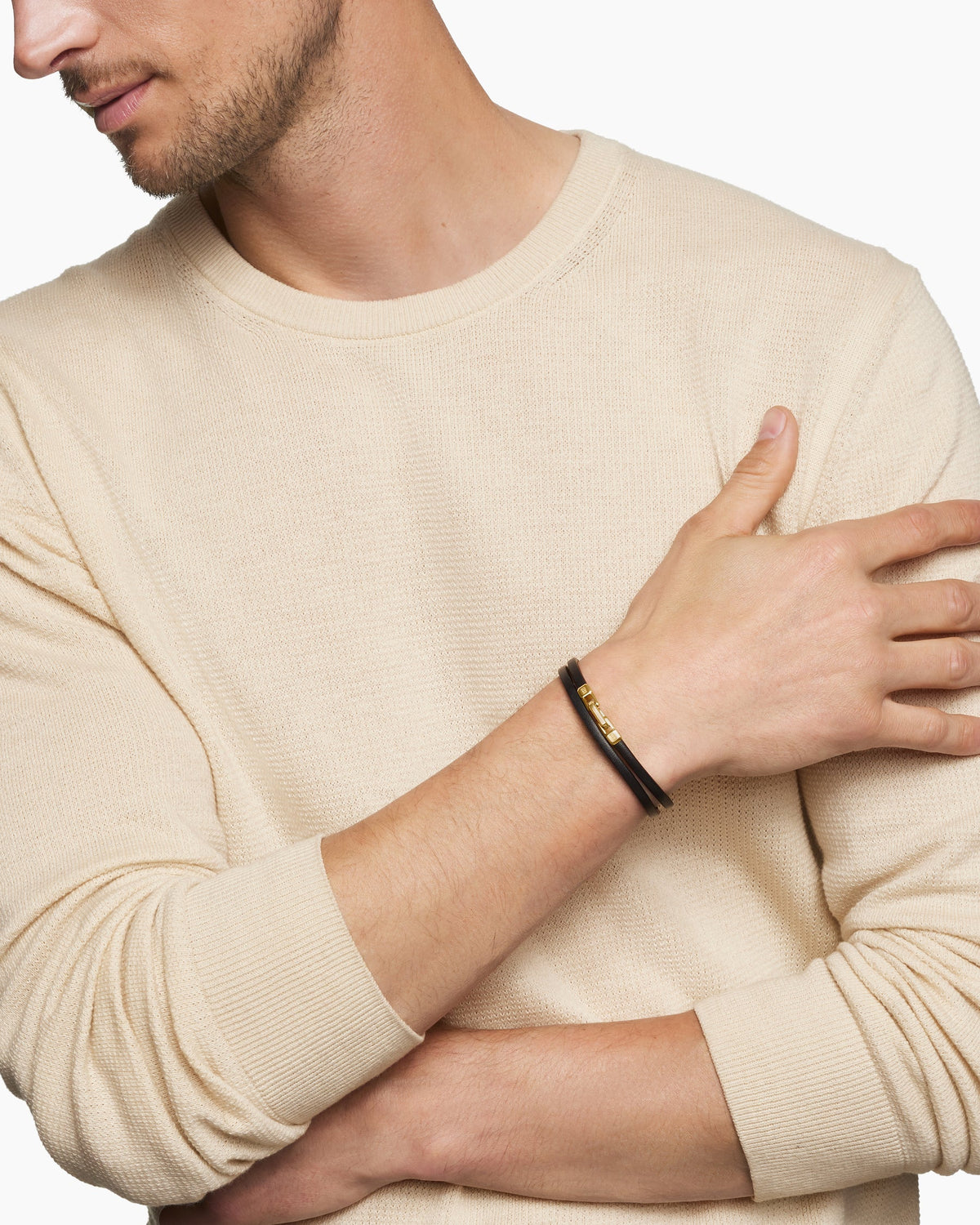 David Yurman Streamline Double Wrap Bracelet David Yurman Men’s