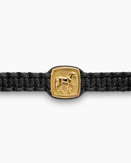 David Yurman Petrvs Horse Woven Station Bracelet David Yurman Men’s