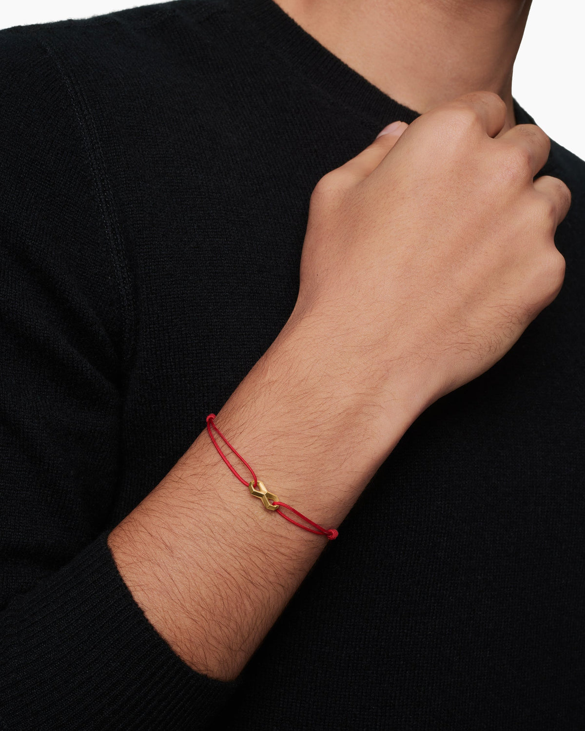 David Yurman Infinity Link Cord Bracelet David Yurman Men’s