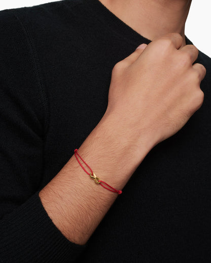 David Yurman Infinity Link Cord Bracelet David Yurman Men’s