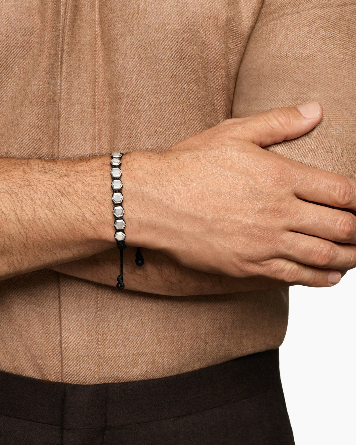 David Yurman Faceted Woven Bracelet David Yurman Men’s
