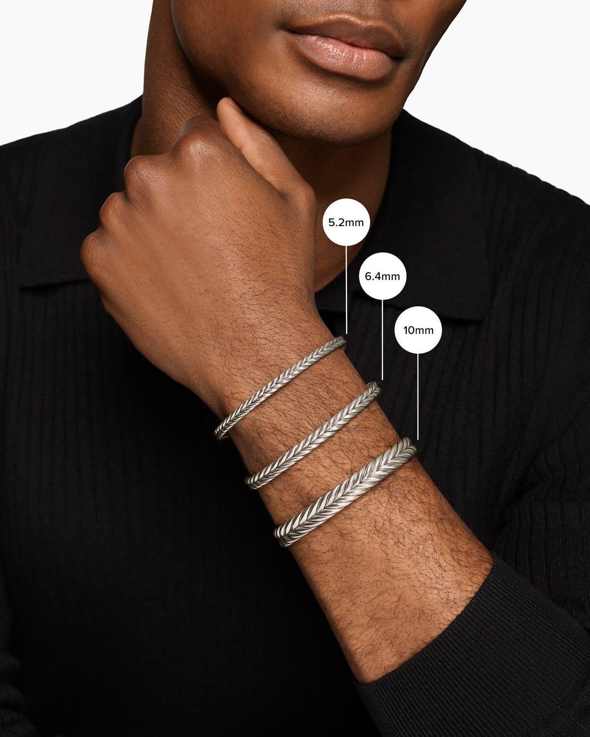 David Yurman Chevron Flex Bracelet David Yurman Men’s