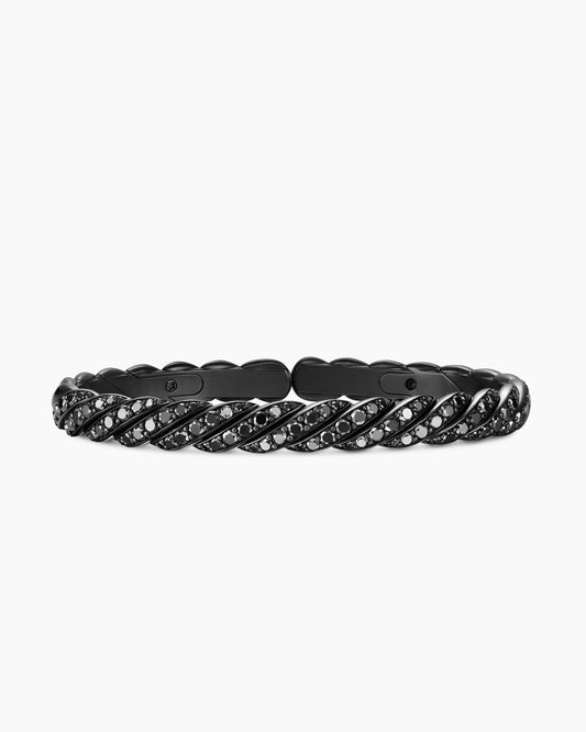 David Yurman Sculpted Cable Pavé Flex Bracelet David Yurman Men’s