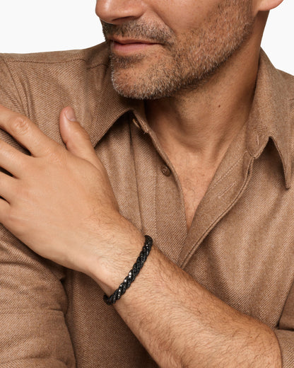 David Yurman Sculpted Cable Pavé Flex Bracelet David Yurman Men’s