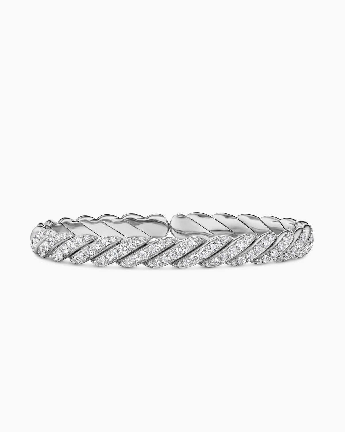 David Yurman Sculpted Cable Pavé Flex Bracelet David Yurman Men’s