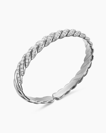 David Yurman Sculpted Cable Pavé Flex Bracelet David Yurman Men’s