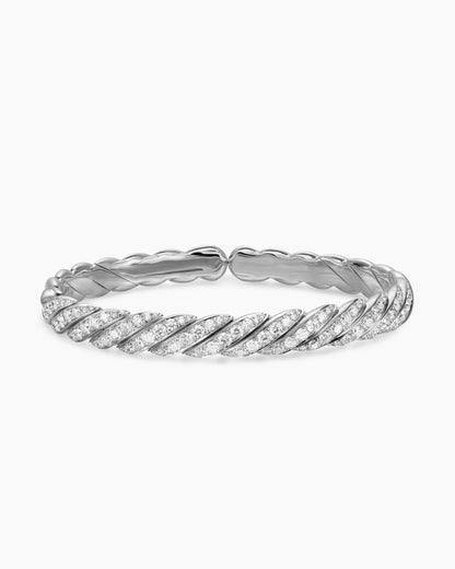 David Yurman Sculpted Cable Pavé Flex Bracelet David Yurman Men’s